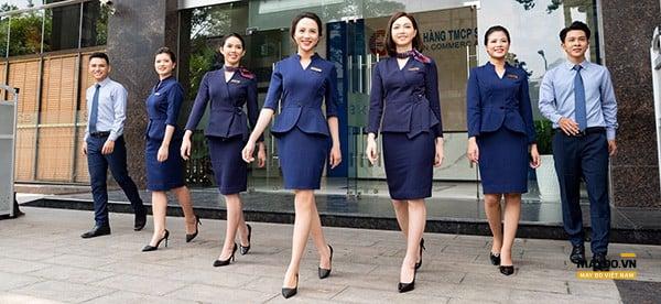 10. Đồng phục ngân hàng SCB