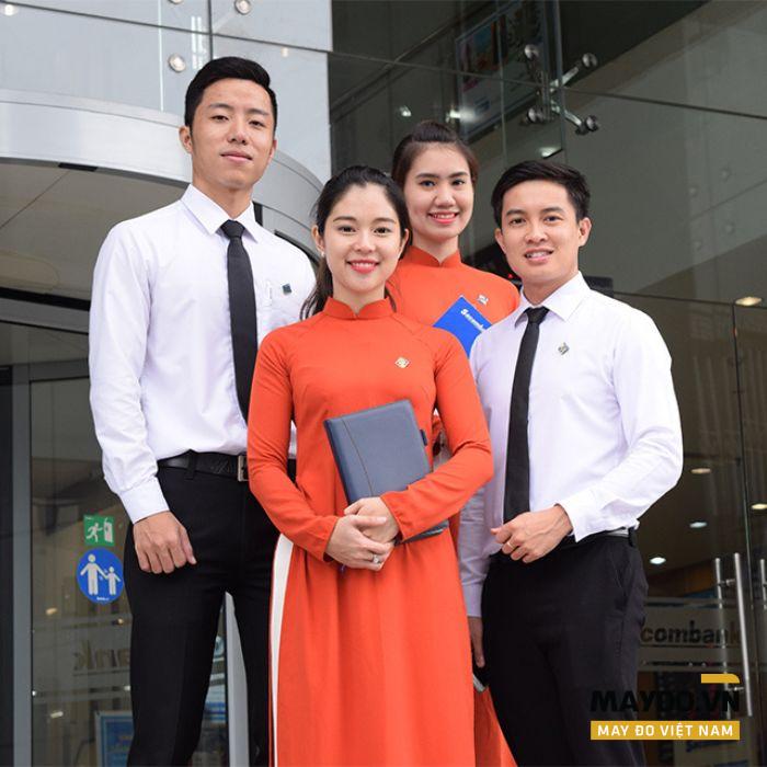 Đồng phục ngân hàng Sacombank Đồng phục ngân hàng Sacombank