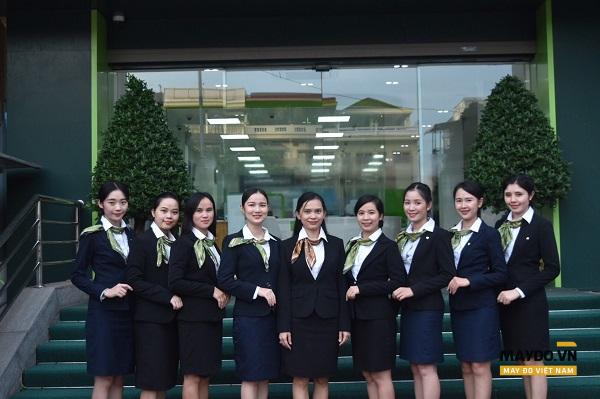 3. Đồng phục ngân hàng Vietcombank