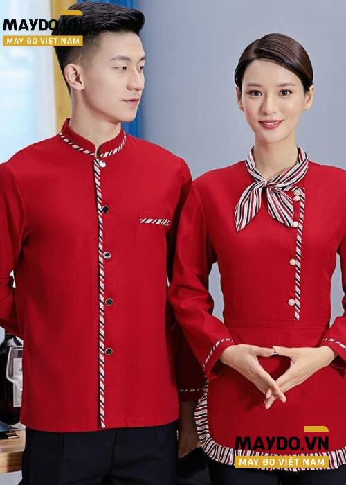 Quy trình đặt may đồng phục nhà hàng Trung Quốc chuyên nghiệp tại Dongphucmaydo.com.vn