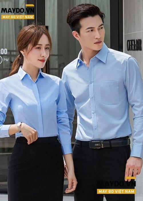 May áo sơ mi đồng phục công ty